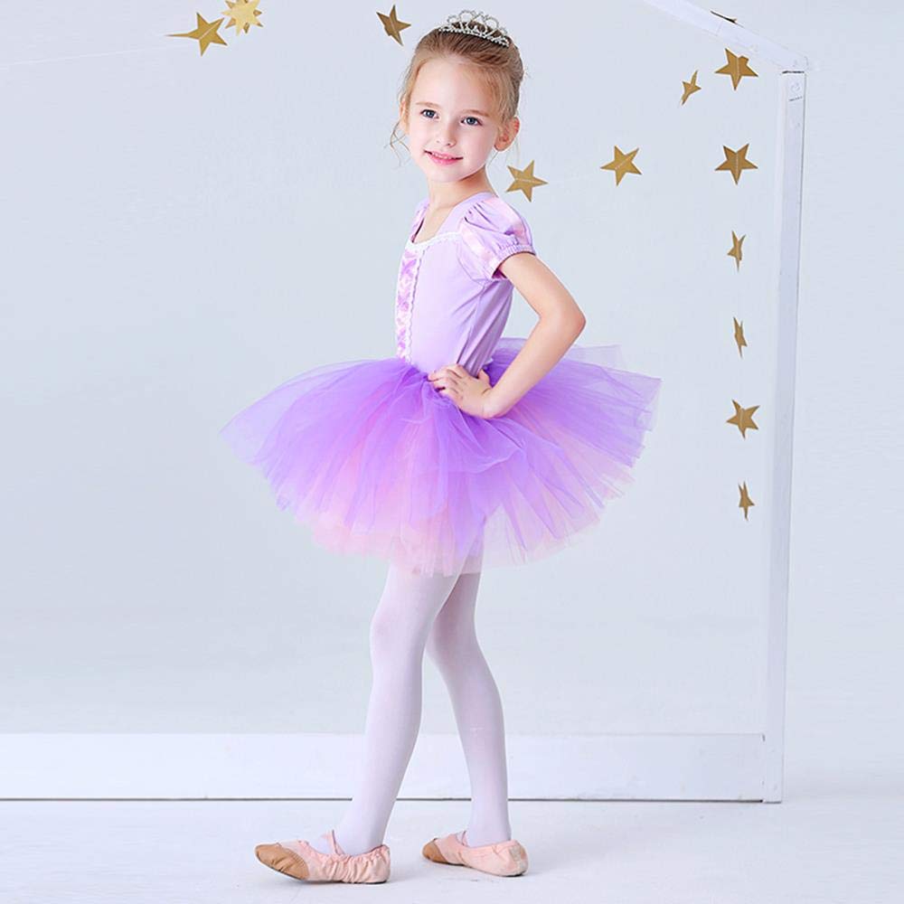 Lito Angels Princess Rapunzel Ballerina Costume Fancy Ballet Tutu Dress Dance Wear with Accessories for Kids Girls Age 7-8 Years - Image 3