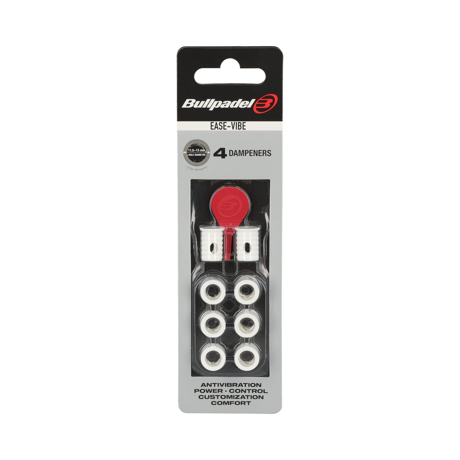 Bullpadel Ease Vibe Antivibrador Blister 4szt