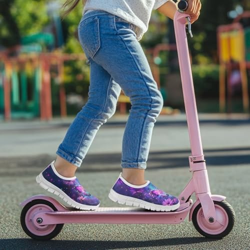 Girls Slip On Shoes Breathable Teen Girl Tennis Shoes for Outdoor Activities4