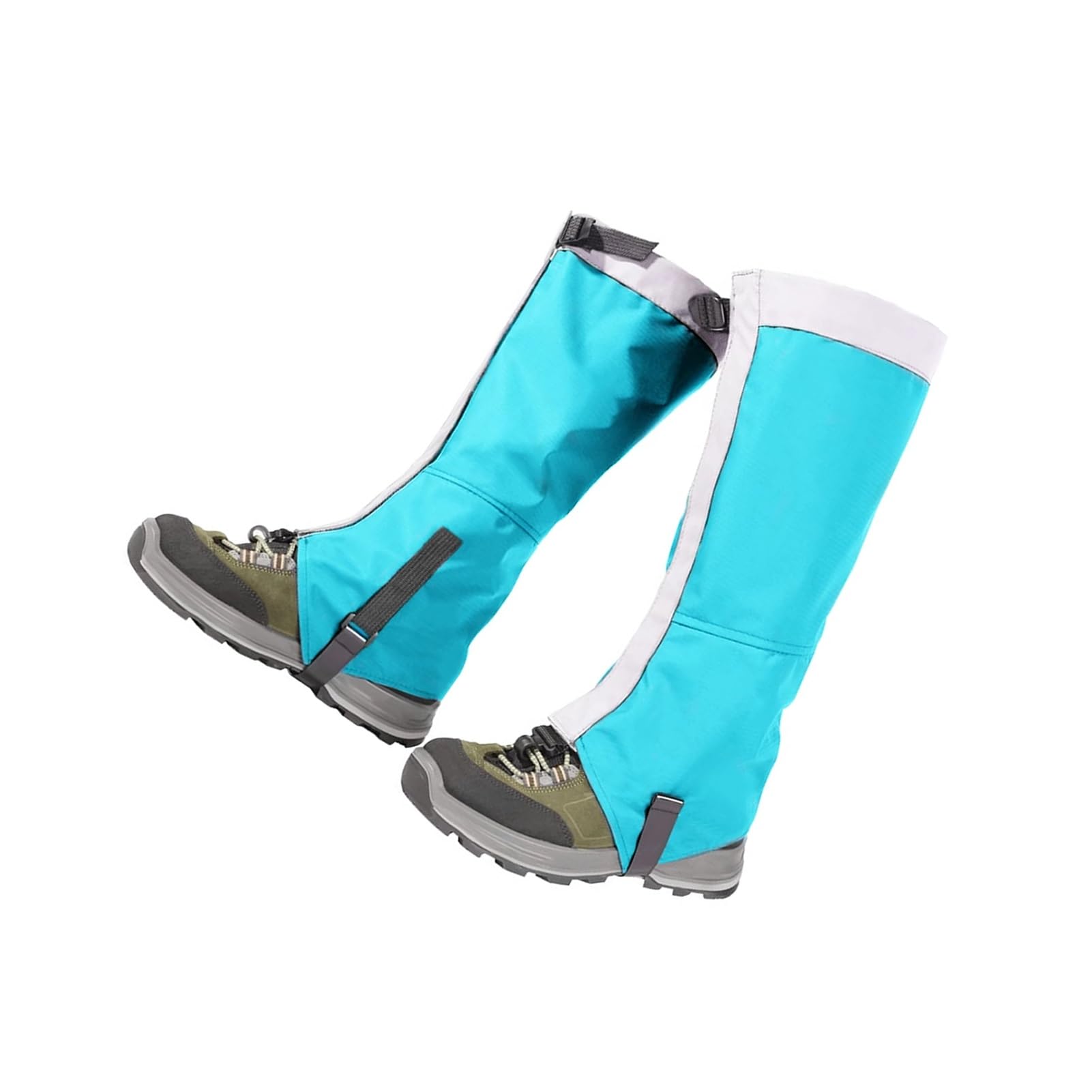 Genérico Polainas Ajustables, Protectoras For Botas De Nieve, For Senderismo, For Exteriores For Caza, For Terrenos Fangosos(Blue1,M)