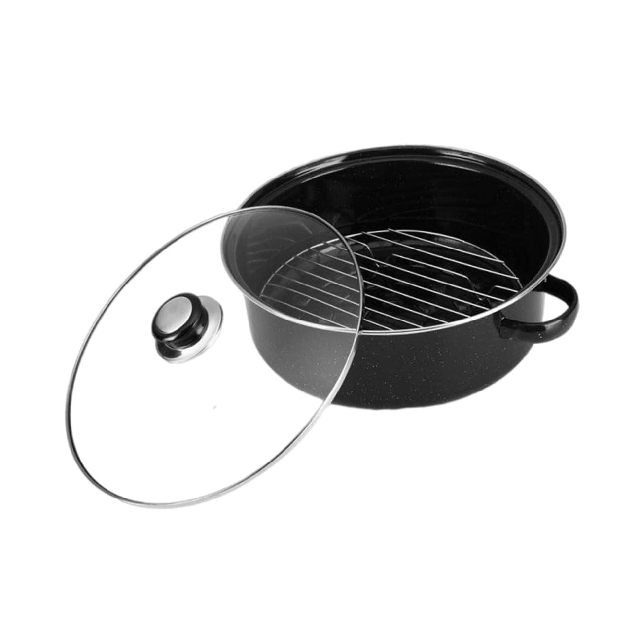Casserole inoxydable GARVALON pour rôtissage parfait de légumes