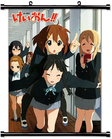 K-On! Anime Fabric Wall Scroll Poster (32" x 45") Inches. [WP]-K-On!-398 (L)