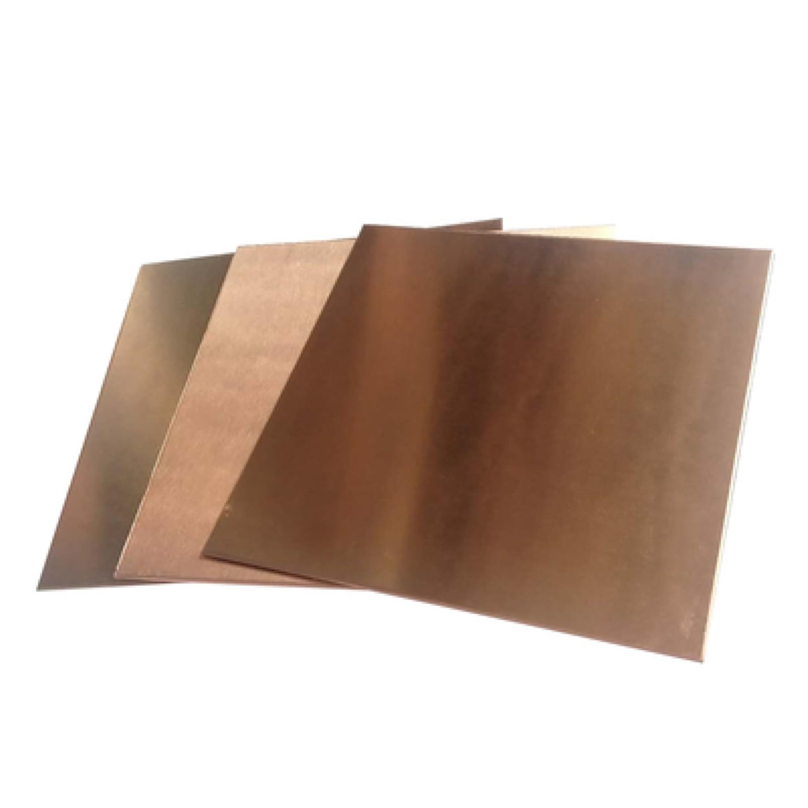 flaches Blech 2 Stück C5191 Phosphor-Kupferplatte, Dicke 0,1 mm bis 2 mm, Phosphor-Kupfer-Bronze-Legierung, Folie, 100 mm x 100 mm, 100 mm x 200 mm, 200 mm x 200 mm quadratische Materialien ( Size : 2