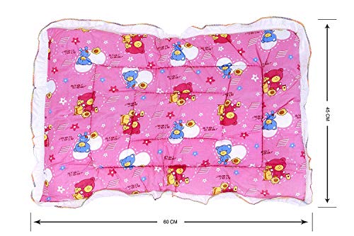 Image of Fareto Cotton 0-6 Months Godari Cradle Bed, Multicolor, Pack of 2