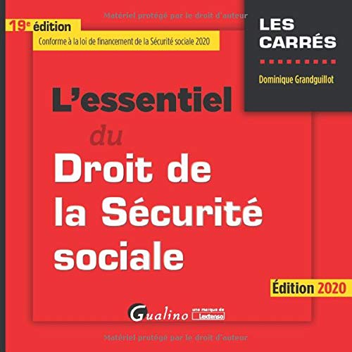 Télécharger L'essentiel du droit de la securité sociale PDF
