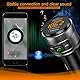 Bluetooth FM Transmitter, Vorstik QC3.0 KFZ Wireless Radio Adapter mit 2 USB Ladegerät & USB-Stick Mikrofon Telefonieren Freisprechfunktion LED-Display für iOS und Android Geräte