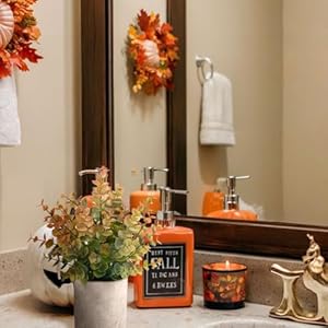 2packfallsmallfakeplantseucalyptuspottedfallartificialplantsfalldecorationsforhomeshelfofficebathroomdeskfarmhouseroomcoffeetabledecorfallchristmasdecoryellow  Urban Country Home Decor 2 pack fall small fake plants eucalyptus potted fall artificial plants fall decorations for home shelf office bathroom desk farmhouse room coffee table decor fall christmas decoryellow  urban country home decor