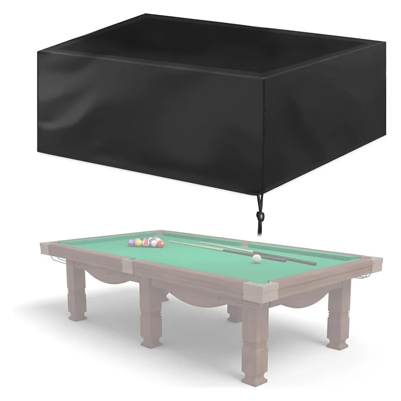 1 Pcs Pool Table Cover, Dustproof Pool Accessories