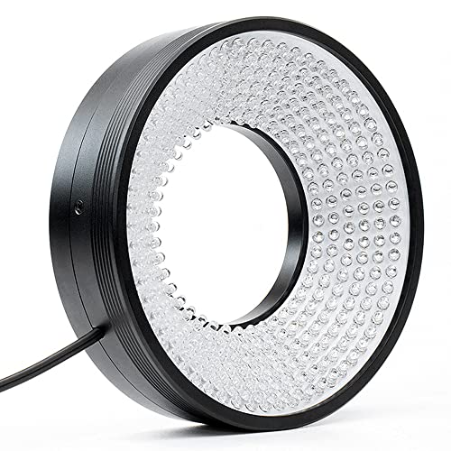 Image of 100mm Red Ring Light Machine Vision LED 24V Detection and Recognition Lamp Industrial Camera