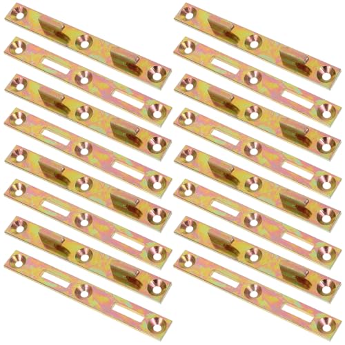 Fixation de cadre de lit instable via supports de rails en fer robustes - 2