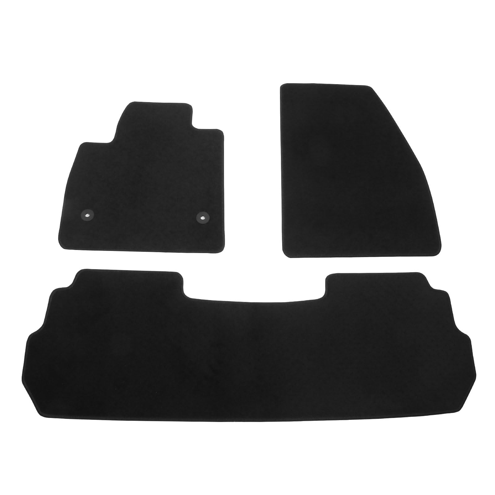 FREEMOTOR802® Nylon Car Floor Mats Carpets Liner, Fits 2017-2024 Cadillac XT5, Factory Fitment Auto Interior Accessories Replacement Non-Slip, Black