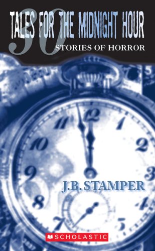 A cover of Tales for the Midnight Hour by Judith Bauer. There is an old pocket watch on the cover.