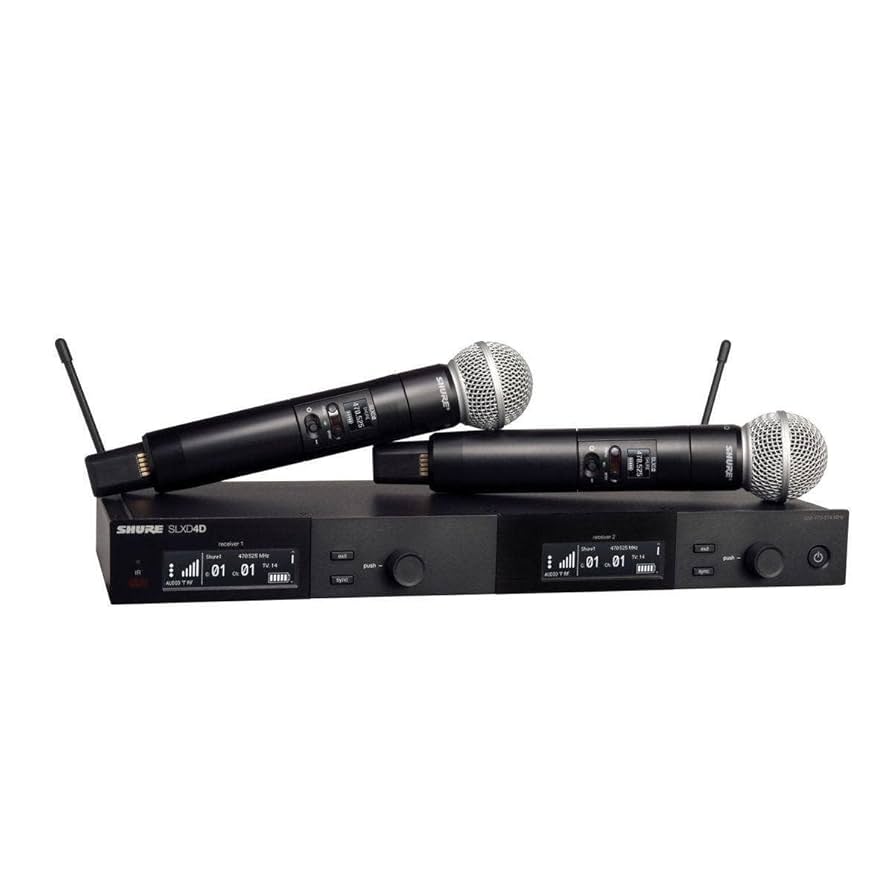 Amazon.com: Shure SLXD24D/SM58 Dual Channel Digital Wireless