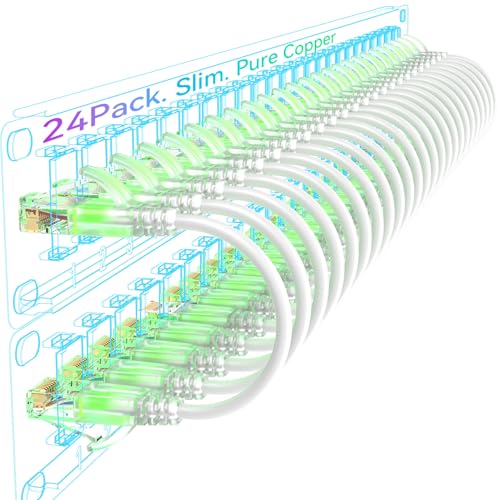 Câble Ethernet Cat6a en cuivre pur 28 AWG haute densité