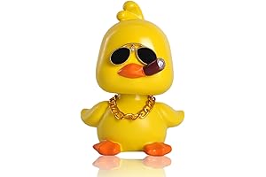 Cute Yellow Duck Car Ornament for Dashboard