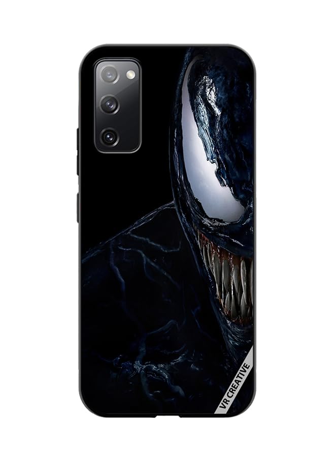 VR CreativeProtective Case Cover For Samsung Galaxy S20 FE 5G Venom Design Multicolour