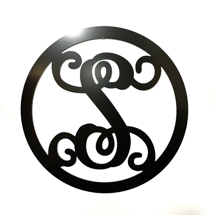 Miniatura 6 de PK Décor Initial Garden Flag for Outside, Initial Gifts for Women, 12 inch, Letter Monogram Initial Yard Sign, Gift for Her, Last Minute Gift Idea