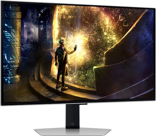 Samsung Ecran 27' Gaming Odyssey OLED G6 - G60SD 240Hz 2560x1440 0.03ms 250cd/m² 2xHDMI 1xDisplayport Pied Réglable en Hauteur Orientable Pivot Inclinable
