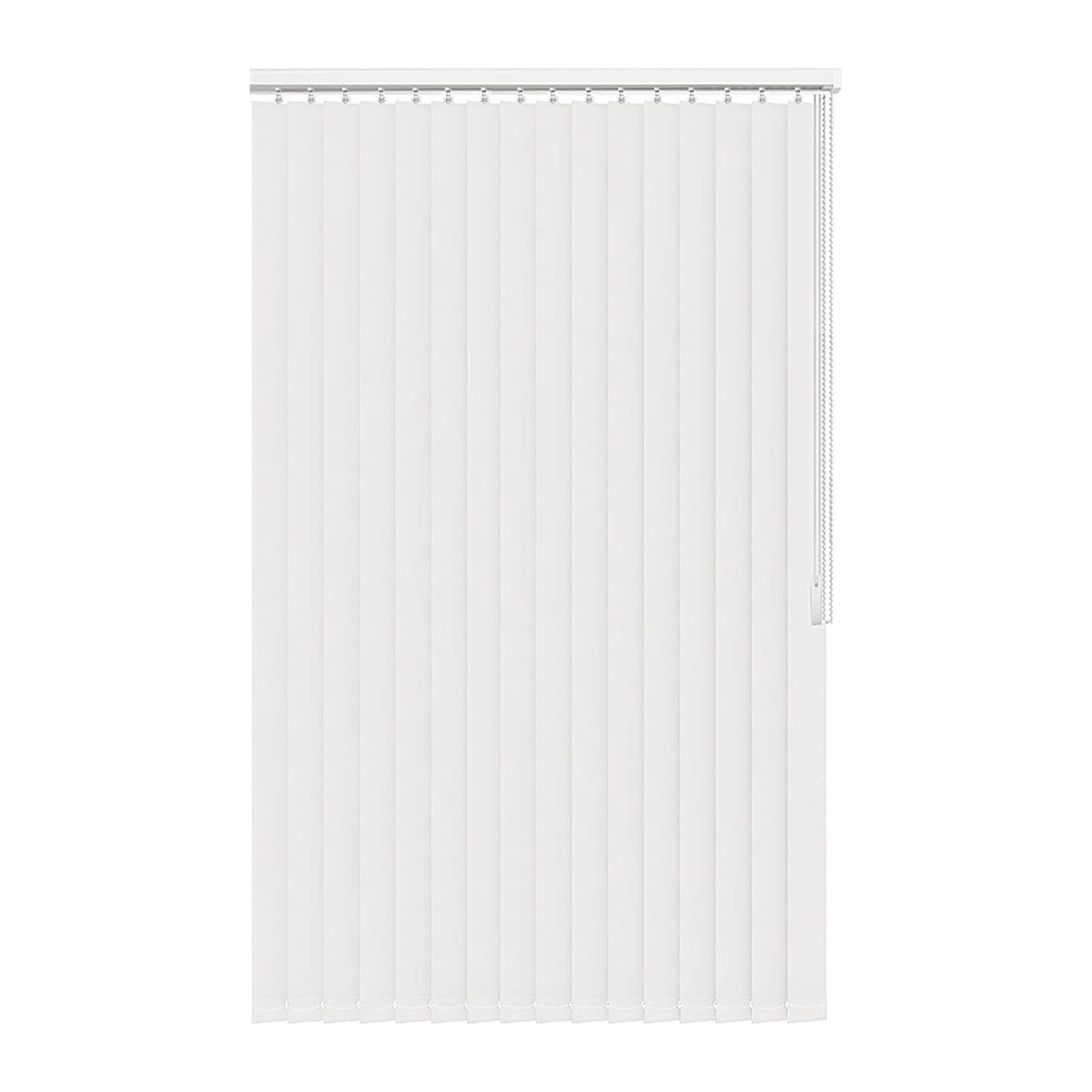Lamellenvorhang Raumverdunkelnd Komplettset Vertikaljalousie Tür Fenster Lamellen Rollo Sichtschutz Sonnenschutz Jalousien Schiebegardine,für Terrassenschiebetüren,Breite x Höhe (180cm x 180cm)