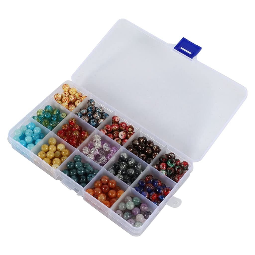 Sieradenset voor het maken van sieraden, natuurlijke edelsteenkralen, 5-8 mm, 1180 onregelmatige natuurstenen kralen met gat, knutselset voor