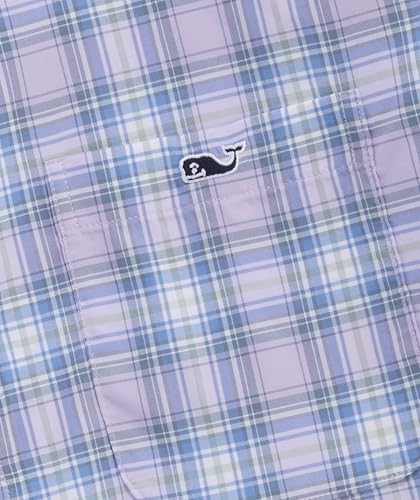 vineyard vines Men's Binnacle Plaid Featherweight Performance Shirt3