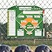 HIGHRAZON Magnetic Baseball Coach Clipboard, Dry Erase Coach Lineup Board, Premium Tactical Baseball Coaching Board with 40 Lineup Cards and Marker, Dugout Display Softball Coaching Accessories