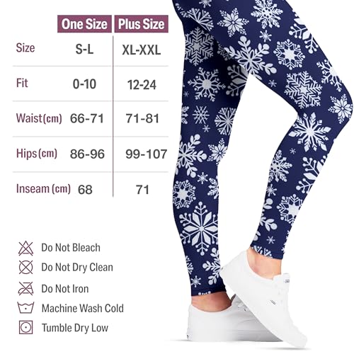Image of SATINA High Waisted Leggings for Women - Comfortable and Stretchy in Versatile Sizes and Colors