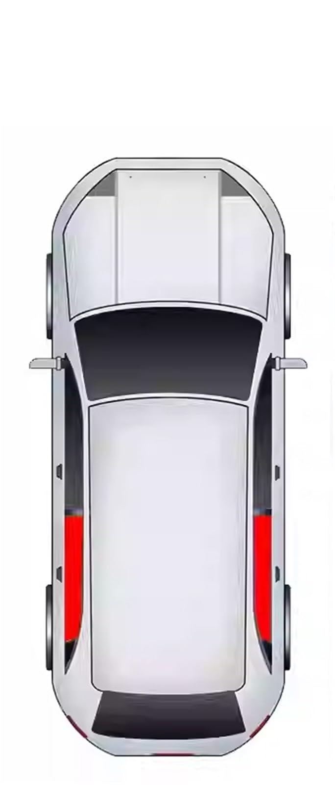 Side Window Shade For Grand For Koleos For Geely For Monjaro KX11 2024 2025 Car Sunshade Front Curtain Insulation Glass Sunscreen(A)