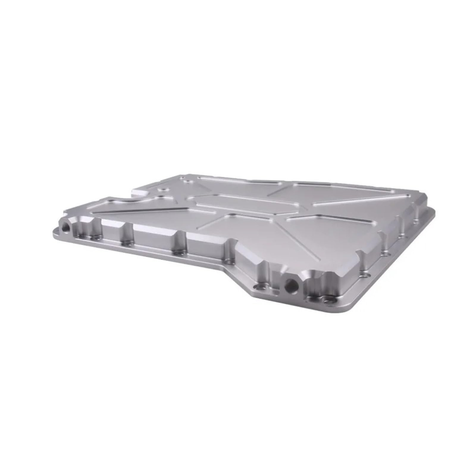 ‌Miska olejowa silnika‌ Miska olejowa skrzyni biegów do modeli 09-17, pasuje do Nissana, pasuje do GTR R35 VR38DET GR6, aluminiowa chłodnica aluminiowa(Silver)