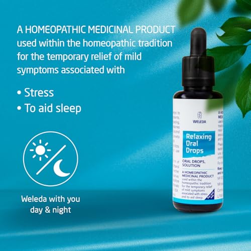Weleda Relaxing Oral Drops, Mild Symptoms associated with Stress, Promotes Relaxation & Sleep, Avena Sativa, Valerian Root, Homeopathic Medicinal Product, Vegan, 50ml - Image 5