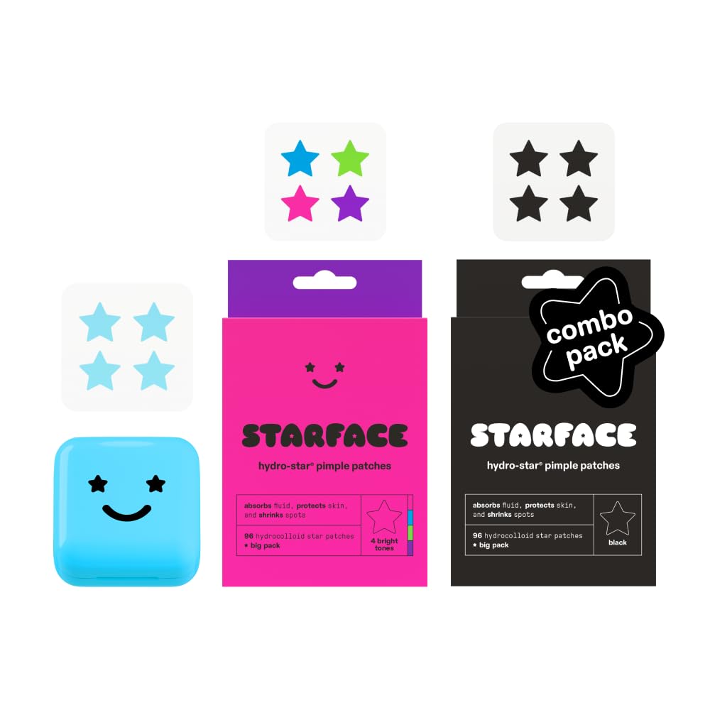 Amazon.com: Starface Hydro-Star Salicylic Acid Patches + Big Blue