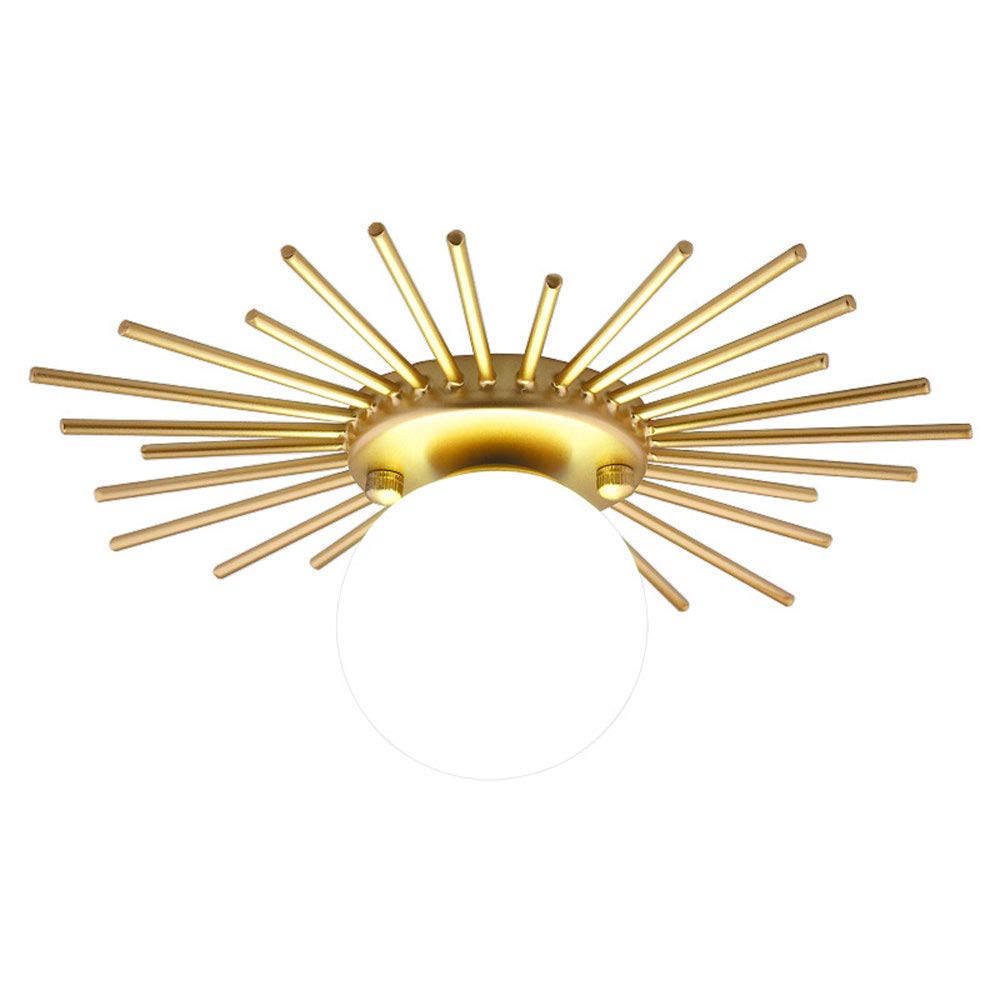 Plafonnier or moderne style vintage idéal pour sublimer une chambre