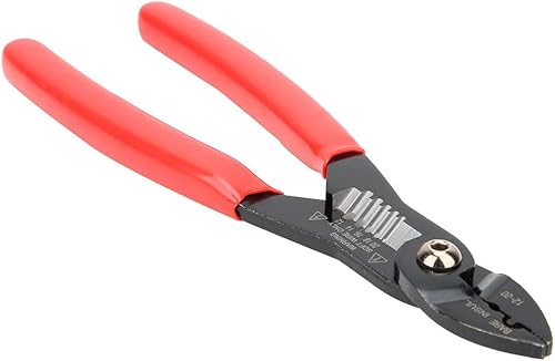 Miniatura 9 de Alicates de prensado de mano, 7.1 in / 7.1 pulgadas, 4 en 1, pelacables multiusos, pelacables eléctricos profesionales, herramienta de prensado de
