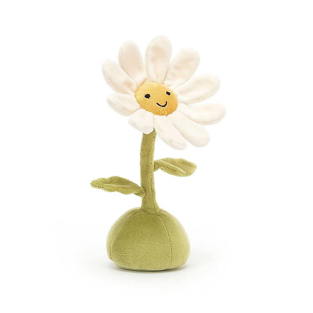 Amazon.com: Jellycat Flowerlette 雛菊花絨毛玩偶: 玩具和遊戲