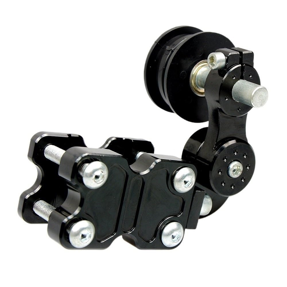 Osłona łańcucha Pasuje do Kawasaki pasuje do Ninja ZX6R ZX7R ZX9R ZX10R ZX12R ZX14R Z1000 ZZR600 napinacz łańcucha regulator łańcucha Ochraniacz łańcucha motocyklowego(Golden)