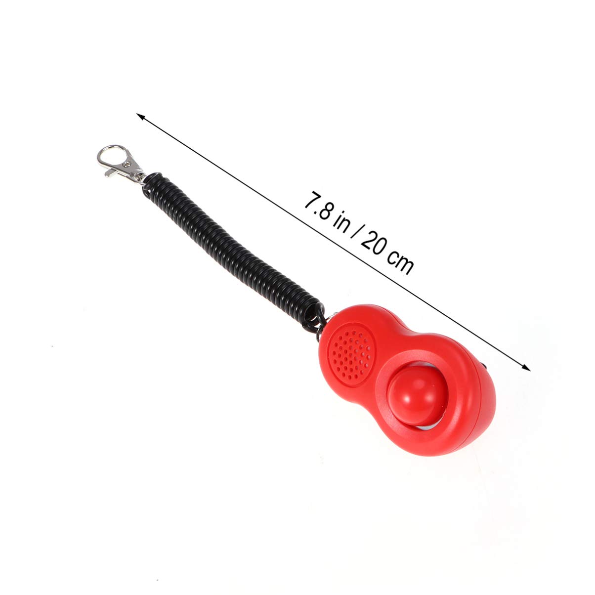 POPETPOP 12pièces Clicker Entraînement pour Animaux De Compagnie Ensemble Professionnel avec Dragonne Élastique pour Chiens Et Design Ergonomique pour Entraînement