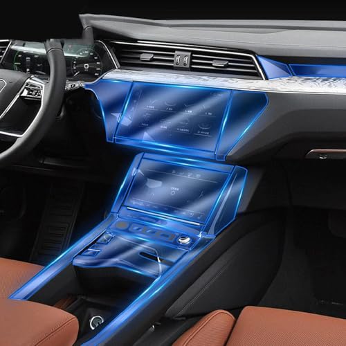 Film protection console Audi e-tron 2020 anti-rayures en TPU