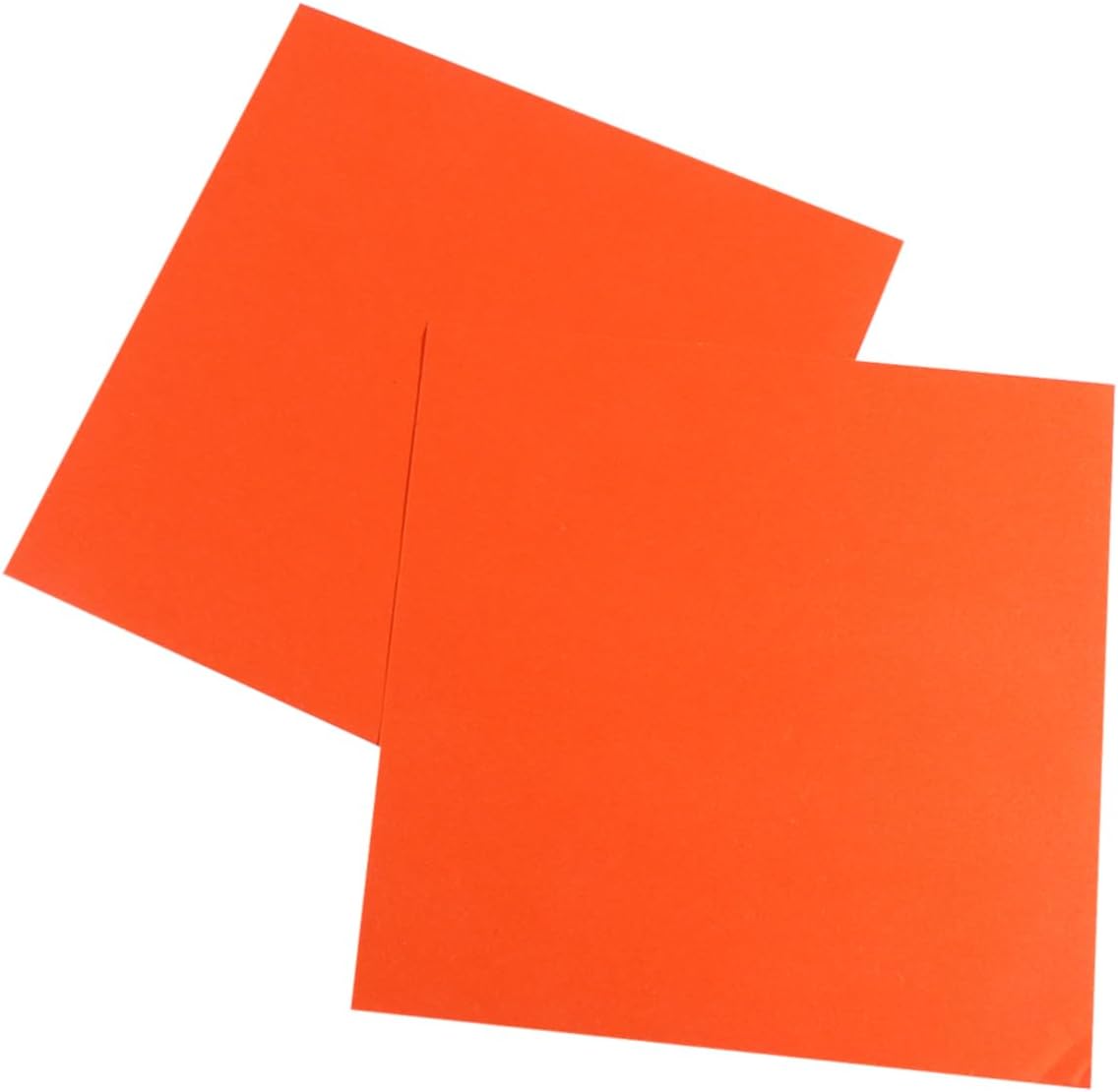 DOITOOL 500pcs Origami Paper Handcraft Supplies for Creative DIY Folding Paper Orange for School Projects Art and Fun Crafting Activities