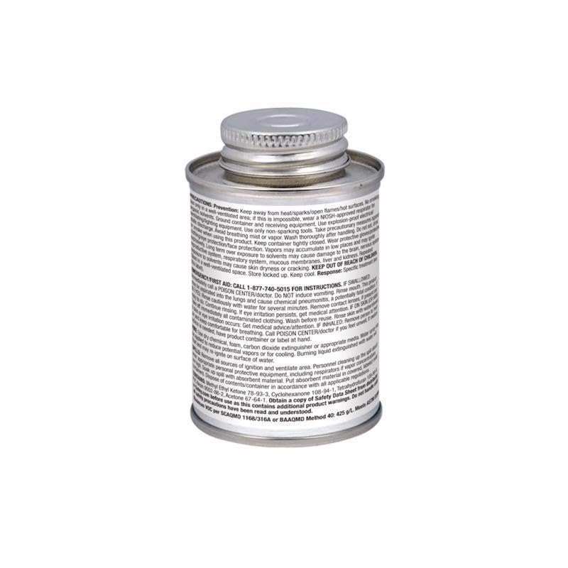 Cemento rápido Oatey 16 oz líquido transparente miniatura 2