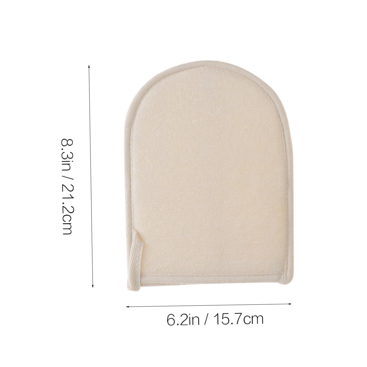 SHERCHPRY 3 Pcs Fingerless Loofah Gloves for Exfoliating Deep Cleansing Body Scrubber for Shower Gentle Massage Skin Smoothing for Bathing and