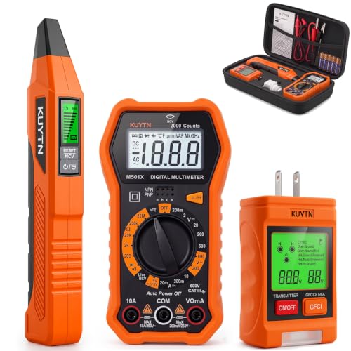 Circuit Breaker Finder Kit, Electrical Circuit Tracer with Digita...