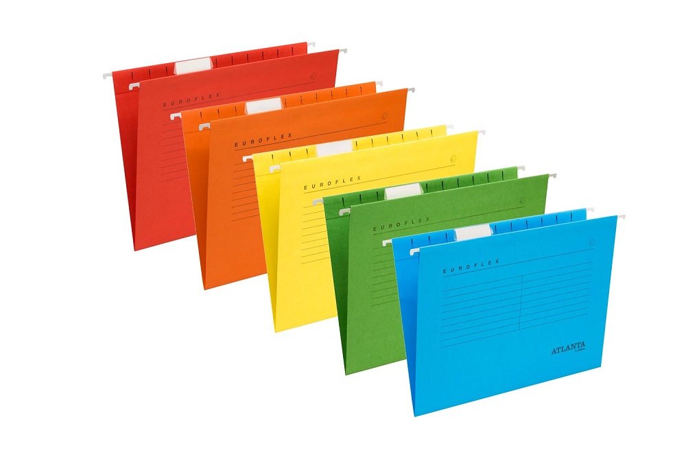 CARPETA COLGANTE ATLANTA DIN A4 AMARILLO (25 unid.)