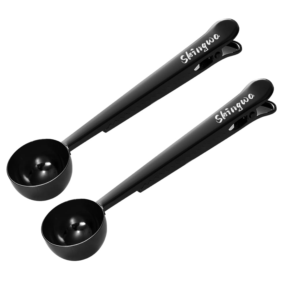 Cuillère Doseuse Café 7g - Acier Inoxydable Avec Clip Pour Sac, Multi-usage