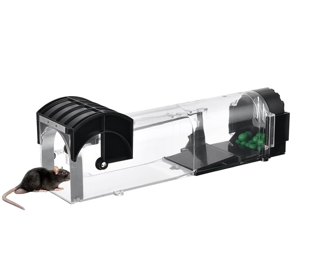 Mouse Rat Trap Cage,Enlarged No Kill Rat Live Traps for Chipmunks, Reusable Catch and Release Mice, Pet and Children Friendly Mouse Trap That Work Hygienic and Easy to Use&wash,Indoor,Outdoor.-image-18