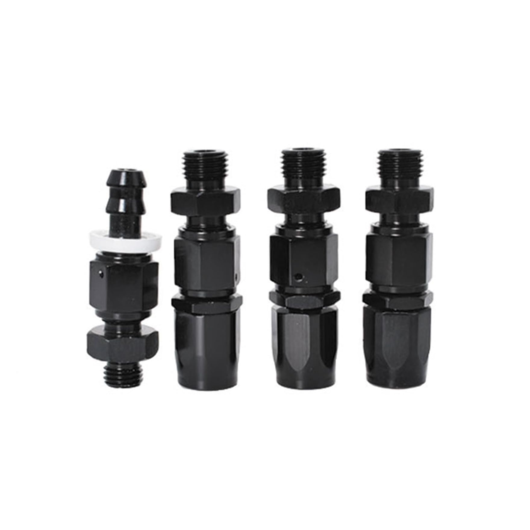 Kit régulateur de pression de carburant universel réglable 100 psi jauge AN6 kit de fixation noir