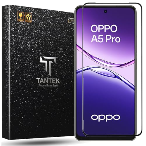 Image of TitanGuard Tempered Glass Screen Protector Guard for Oppo A5 Pro - 9H Hardness, Military Grade, Anti-Static, Easy Installation Kit - 1 PACK