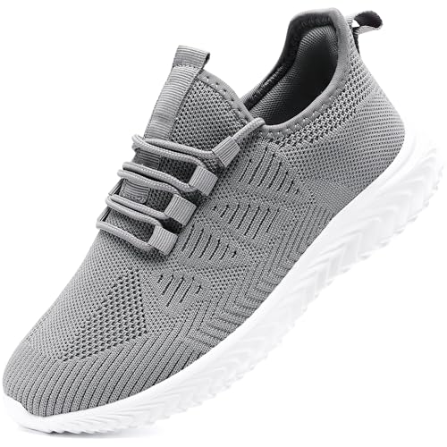 EKRBXA Mens Running Shoes Mens Tennis Walking Sneakers Slip...