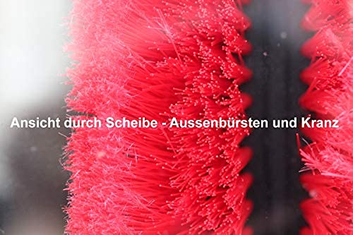 Axis Line Photovoltaik Reinigungsset 12m - Mit Vario Gelenk & 4-Fach Düsen