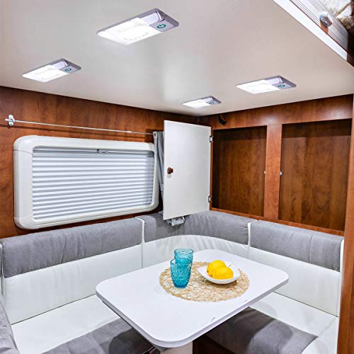 image for ROSE CREATE 7 Inches 11-18V RV Interior LED Ceiling Light Fixture, 24 