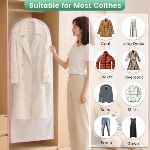 6 Pack Garment Bags - Save 41% Off, Now $9.99